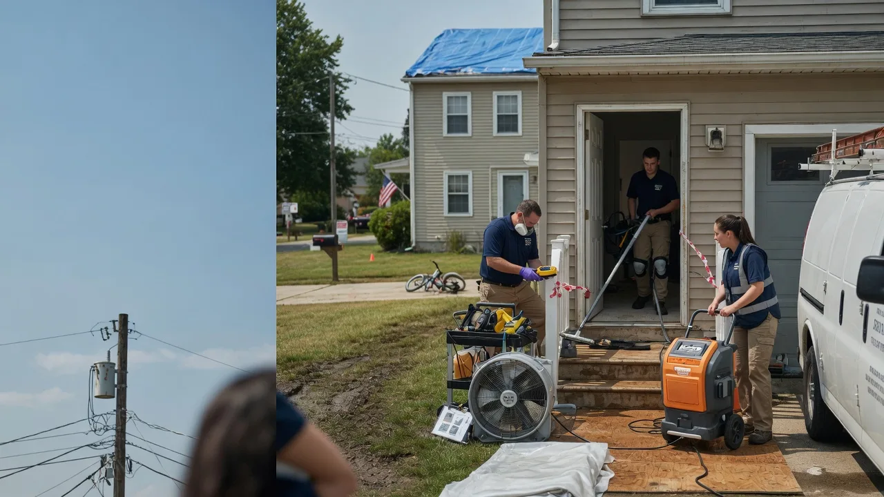 Water Damage Repair in Lawrence, PA near me